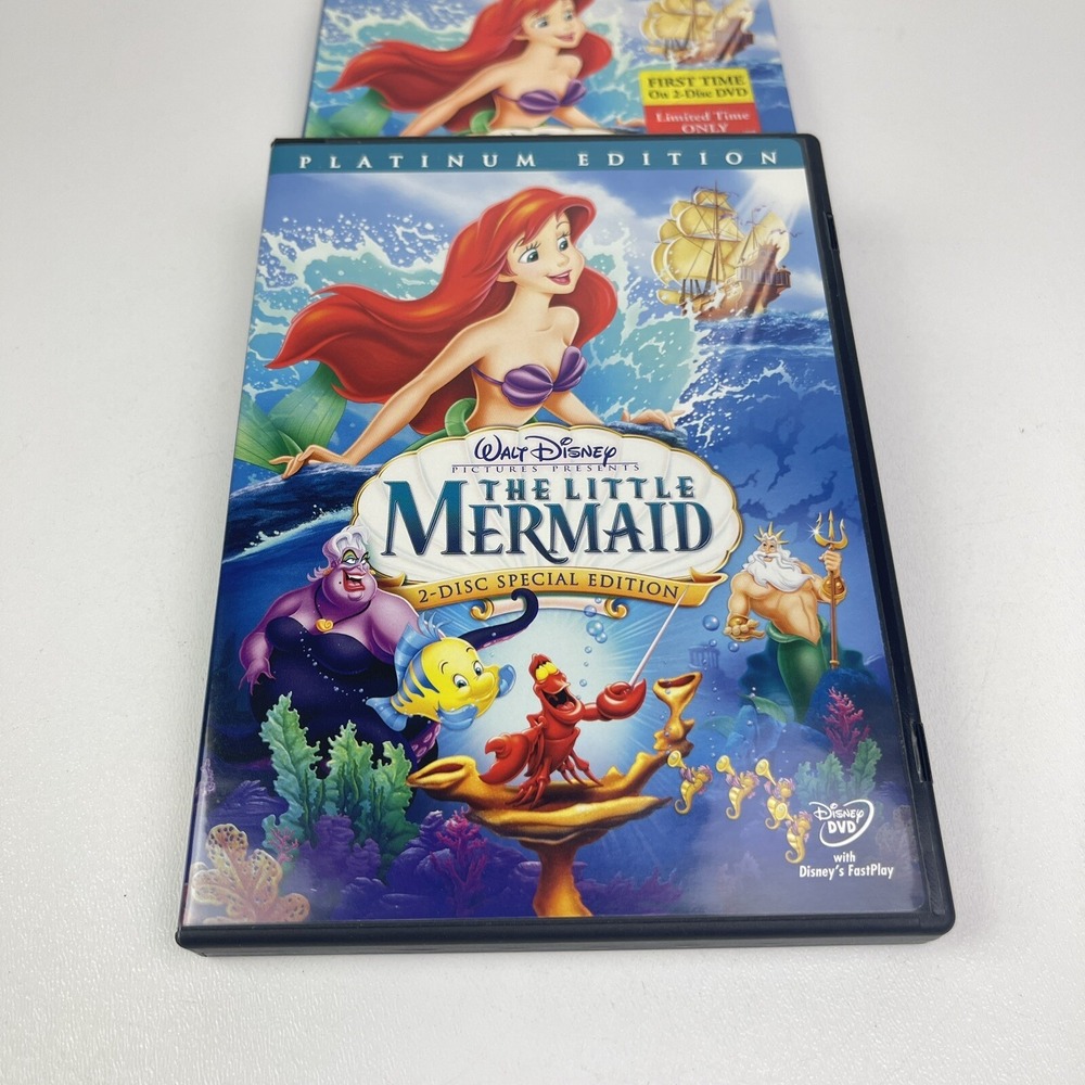 The Little Mermaid 2 Disc Special Edition DVD Platinum Disney Classic 2006